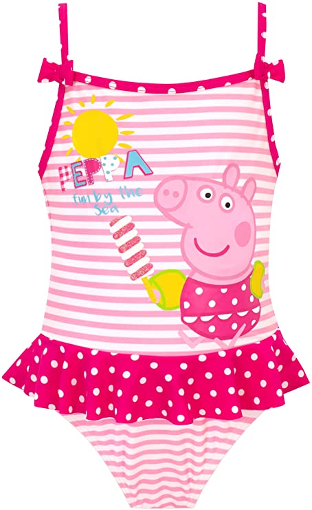 Bañador rosa para niña de Peppa Pig