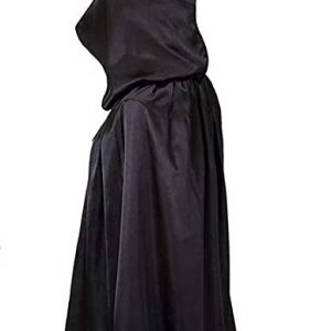 Disfraz de capa con capucha de color negro